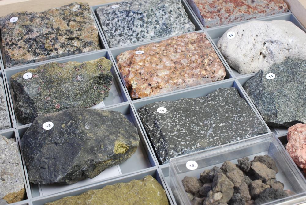 Ingnicious Rocks Sample Rocks Collection: 20 igneous rocks