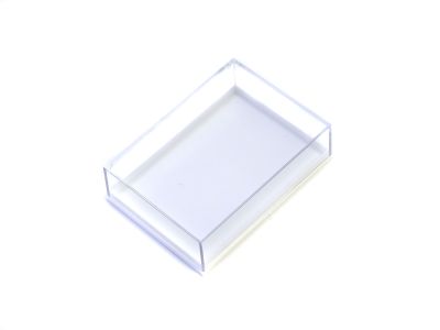 50 oder 100 Stk Plexiglasdosen für Mineralien und Sammlerstücke weiß oder klar 28x28x22 mm Micromount Dosen 50 Stück, Schwarz schwarz MM Dosen