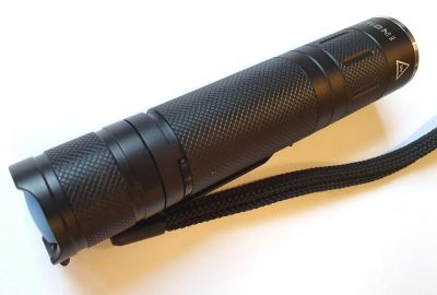 UV-flashlight (128 mm), LED, strong (short-wave)