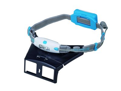 LED headband magnifying glass professional set