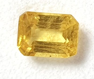 Gold beryl (Heliodor), faceted