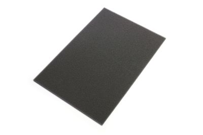 Einfache Schaumstoffeinlage, 300 x 200 x 5 mm (schwarz)