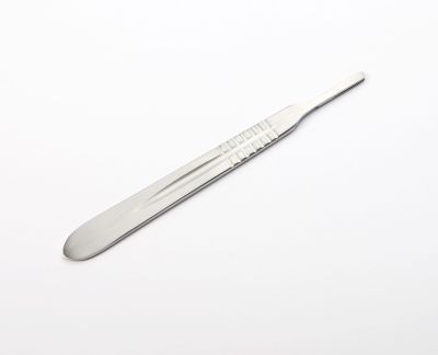 Scalpel handle without blade