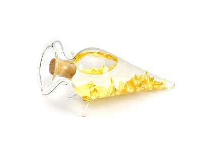 Blattgold im Glasflacon (S)