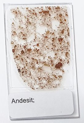 Single thin section "Andesite"