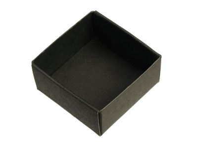 Packung mit 54 Faltschachteln (schwarz) 43 x 43 mm