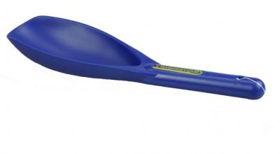 Hand shovel, blue plastic