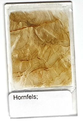 Single thin section "Hornfels"