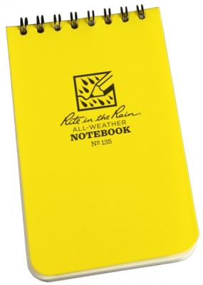 Top-Spiral Notebook 4" x 6"