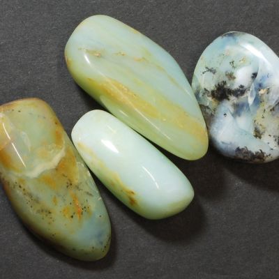 Andean opal, green (2-3 cm)
