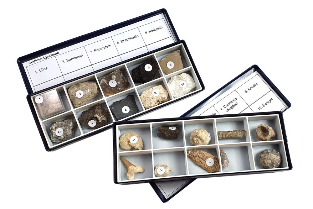 Basic geological teaching collection.