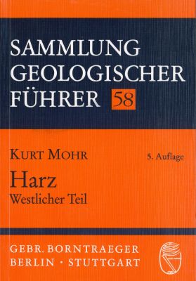 Sammlung Geologischer Führer: Band 058