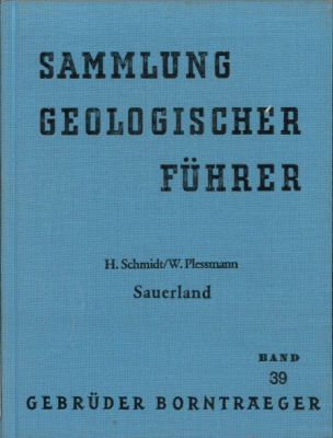 Sammlung Geologischer Führer: (Band 039): Sauerland- antiquarisch