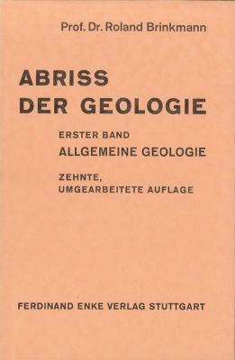 Abriss der Geologie, Band 1, 10. Auflage - gebraucht
