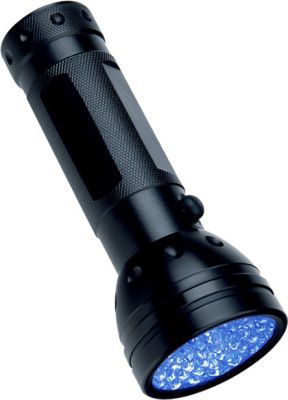 Small UV torch, LED 390 nm (long-wave)