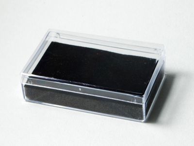Deckeldose komplett mit schwarzer Einlage (10 Stück)