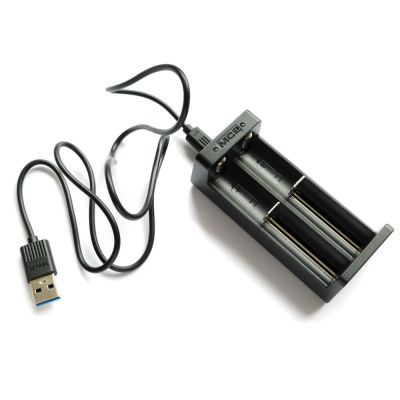 Ladegerät für Lithium-Ionen Akkus (USB-Anschluss)
