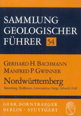 Sammlung Geolog. F.: Band 054 -Nordwürttemberg  antiquarisch