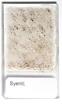 Single thin section "Syenite"