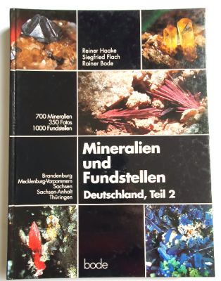 Mineralien und Fundstellen: Deutschland  Teil 2