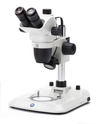 Euromex Stereomicroscope "Nexius", 6,7x - 45x zoom magnification, LED, Trinocular